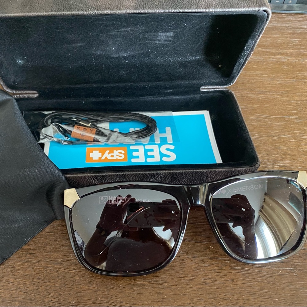 Never worn Spy Emerson Happy Lens sunglasses